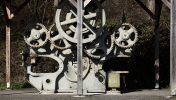 Räderwerk als Denkmal, Hessen, 2012